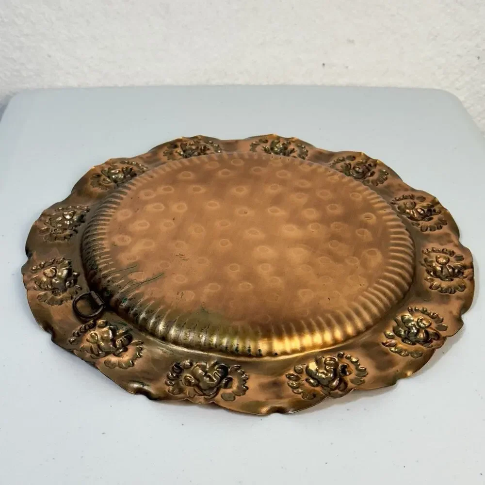 Vintage solid copper
